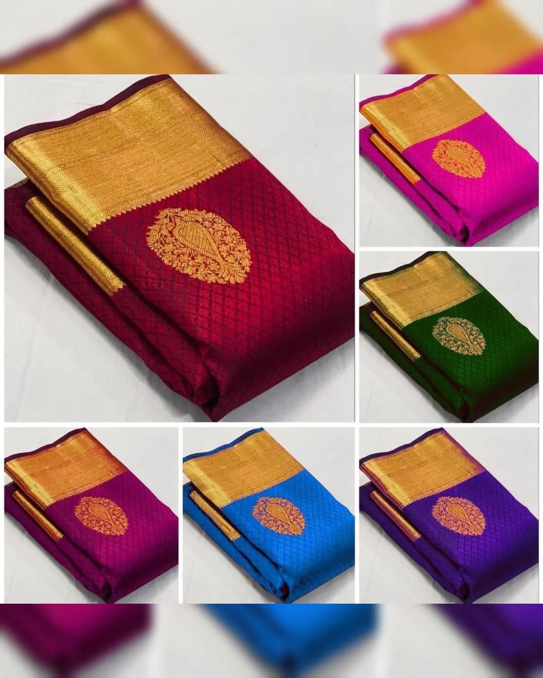 Breathable Elegance Organic Banarasi Saree
