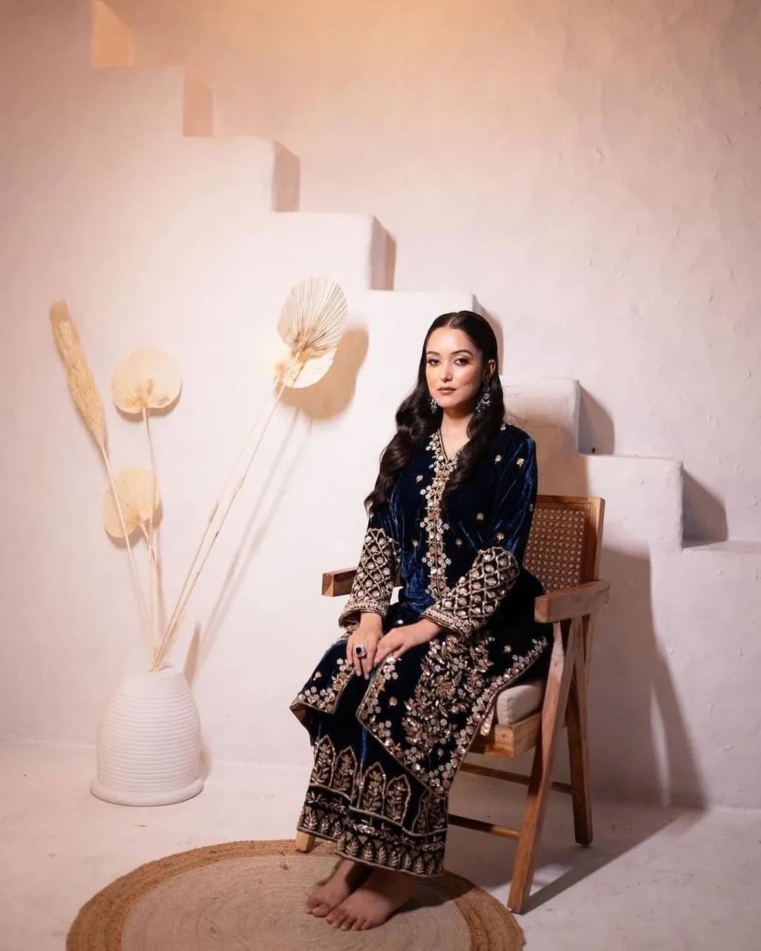 Velvet Elegance Party Ensemble by SapnaazFashion alternate view