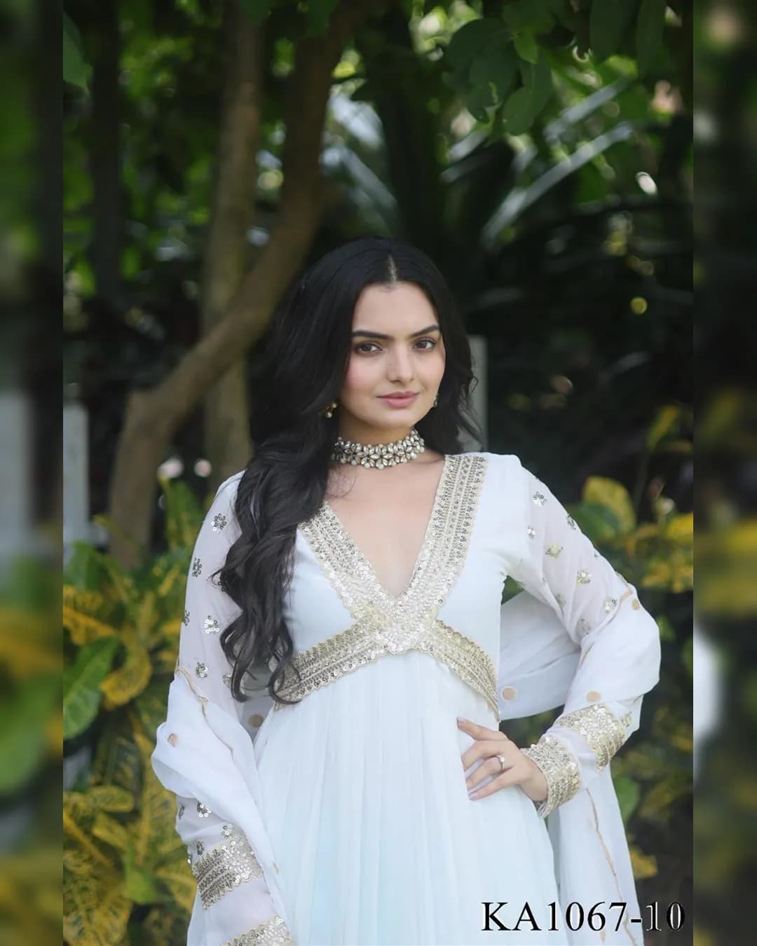 BlossomZari Embellished Top Set alternate view