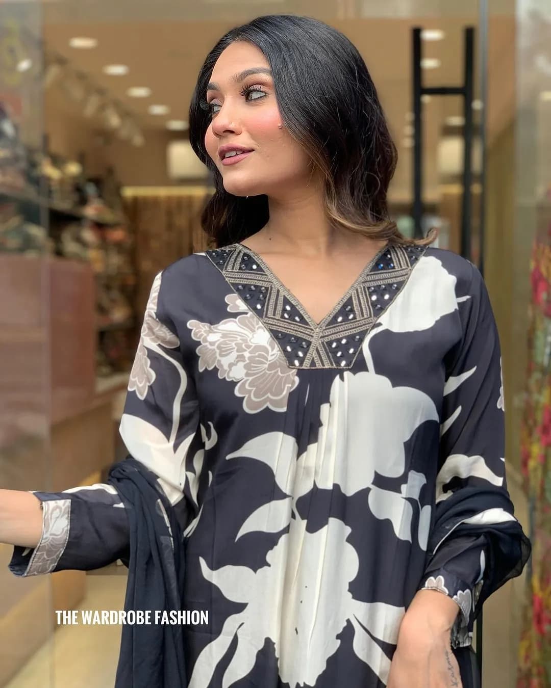 Embrace Style and Comfort with Our Maslen Cotton Suit Set alternate view