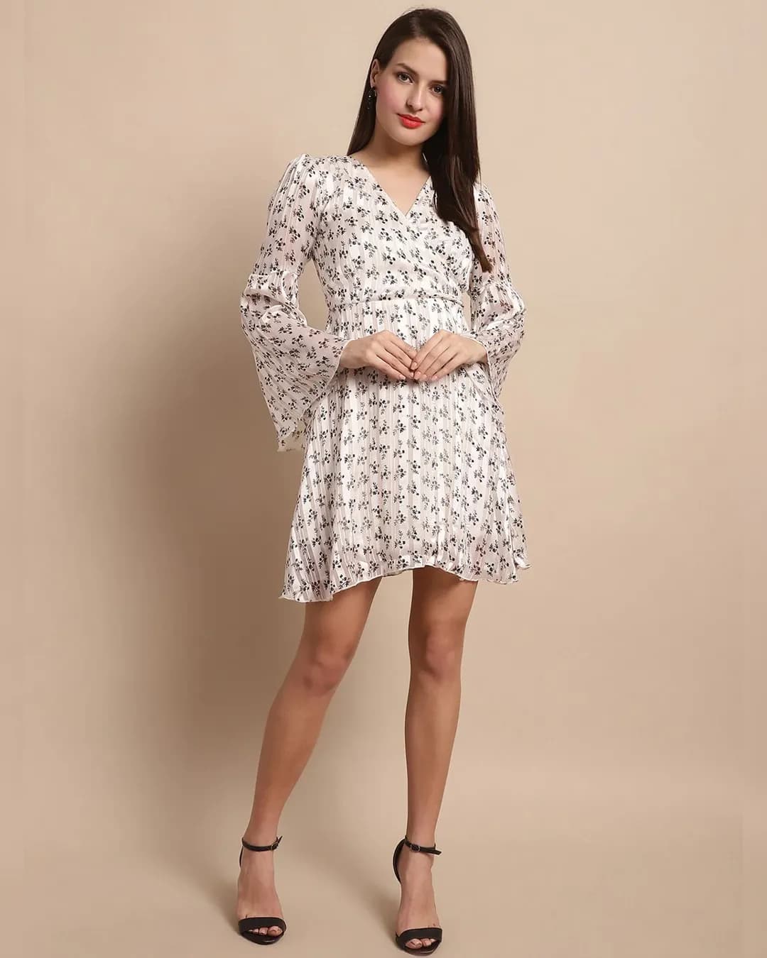 Dreamy White Floral Cord Set - Luxurious Comfort for Casual Bliss