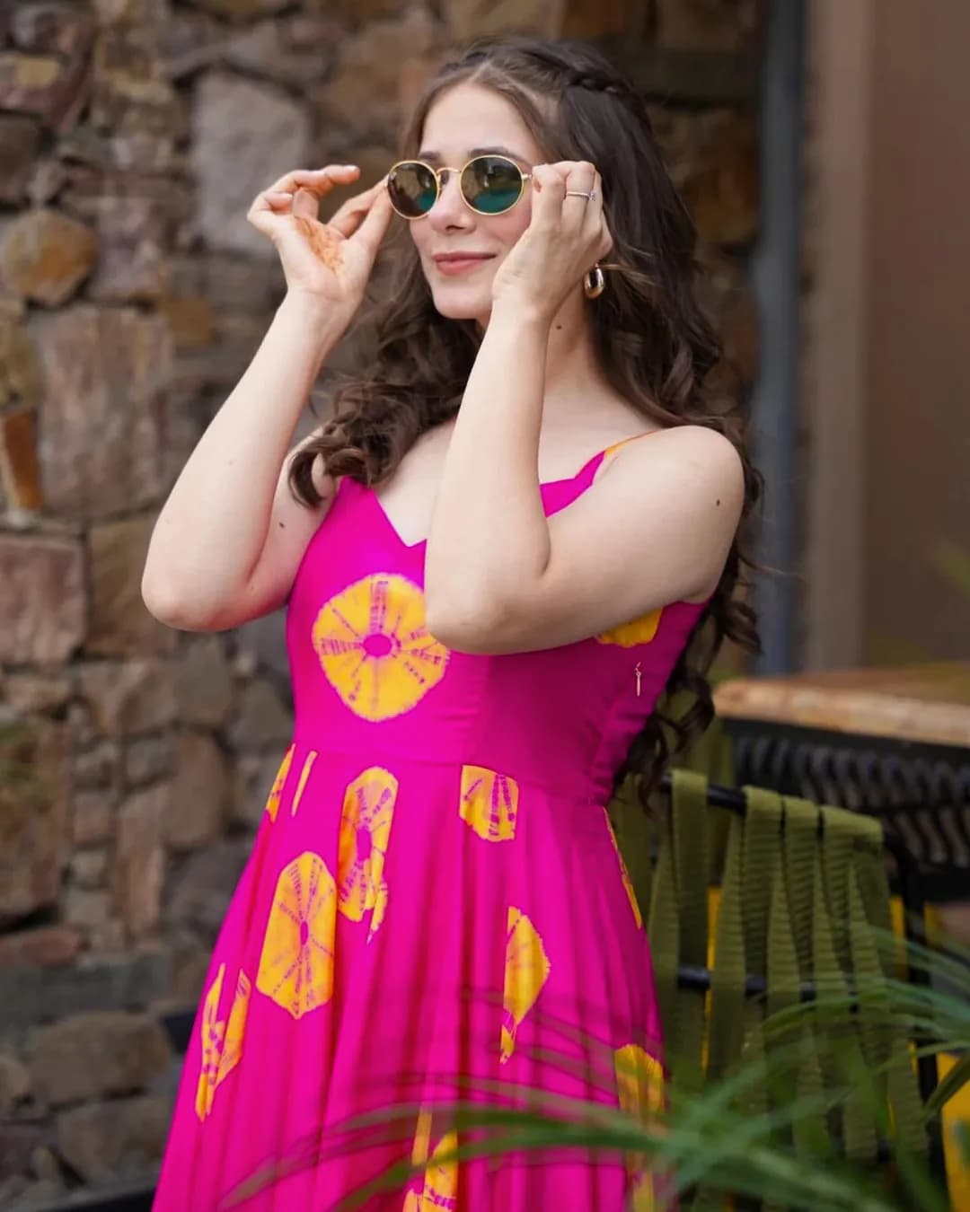 Exquisite Viscose Georgette Maxi Dress – Embrace Luxury and Comfort! alternate view