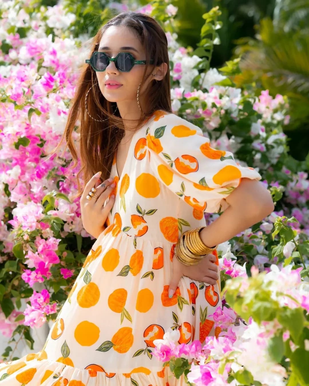 Heavy Rayon Beautiful Printed Dress alternate view