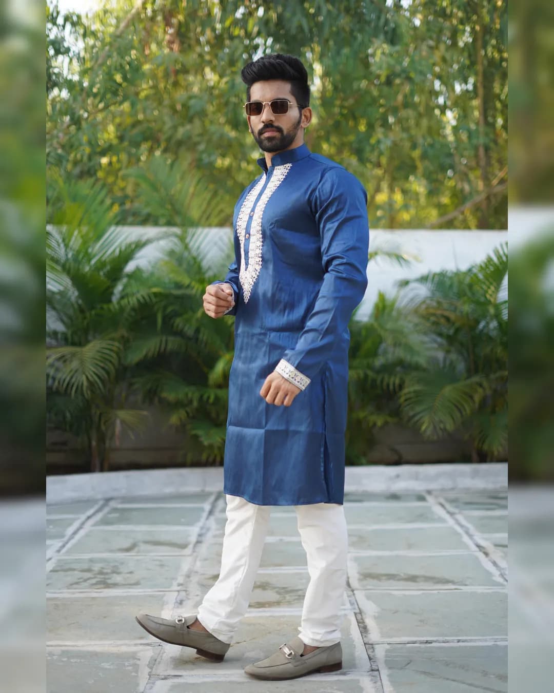 Bluevery Unique Designer Kurta for Men