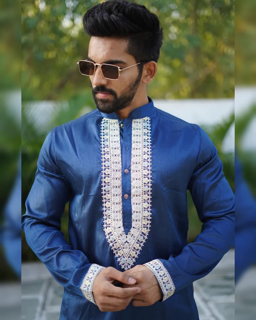 Bluevery Unique Designer Kurta for Men alternate view