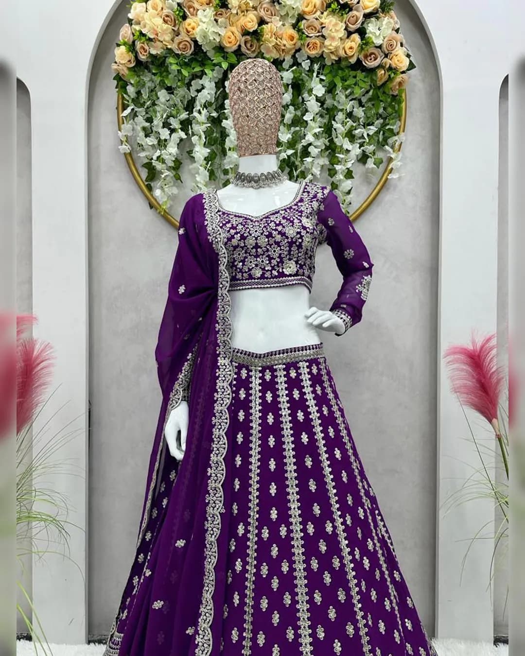 Elegant Fox Georgette Lehenga Choli Set alternate view
