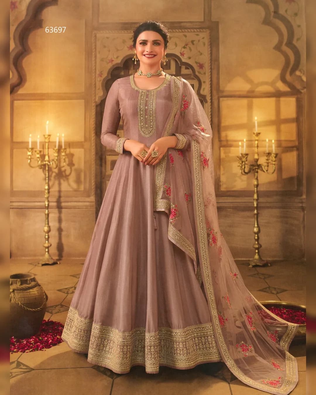 Trendy Three-Piece Embroidered Set alternate view