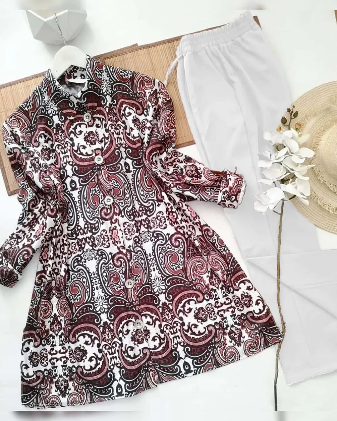 Stylish Reyon Kurti with Stretchable Lycra Plazzo Set