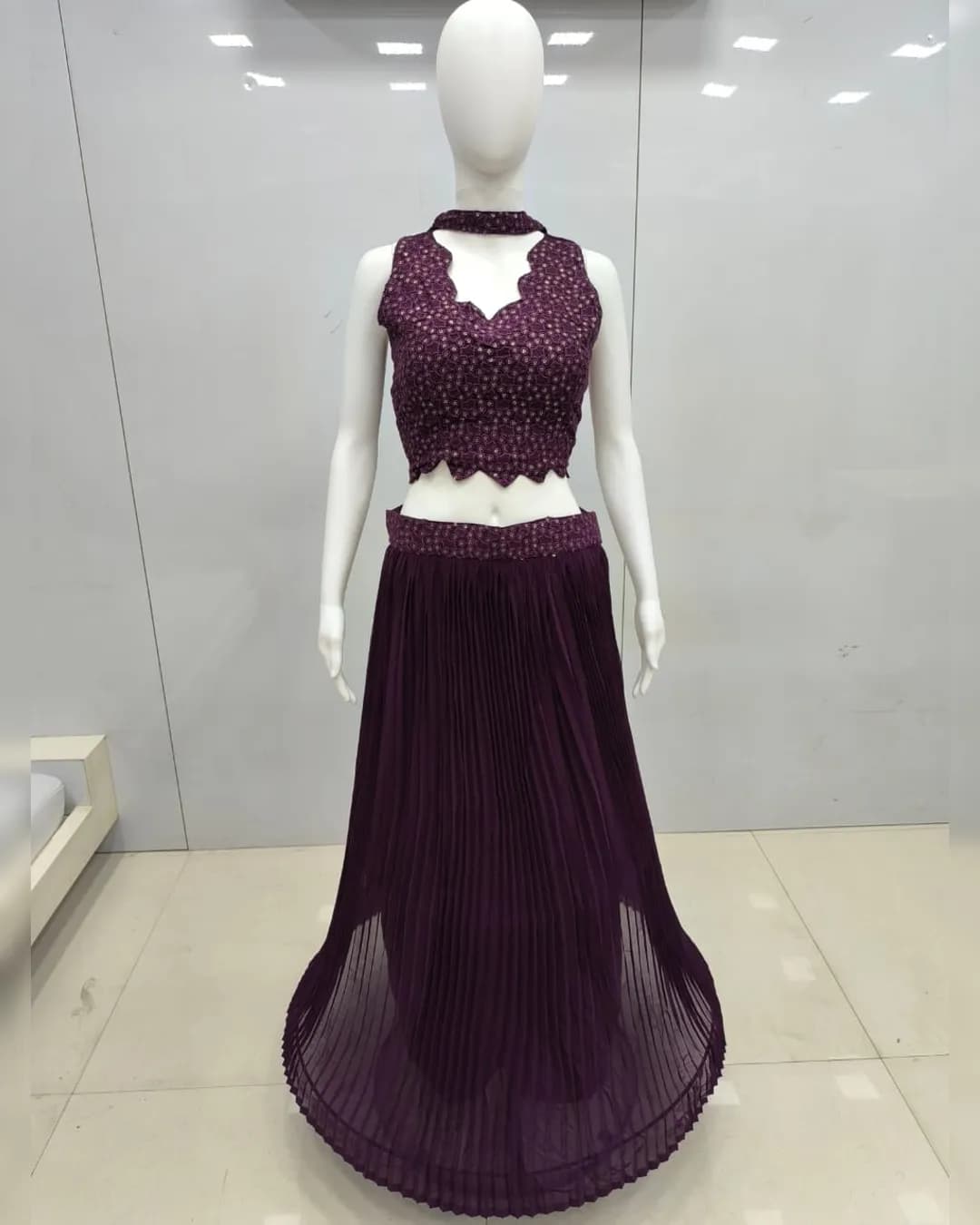 Wedding Season Collection – Elegant Georgette Lehenga Set