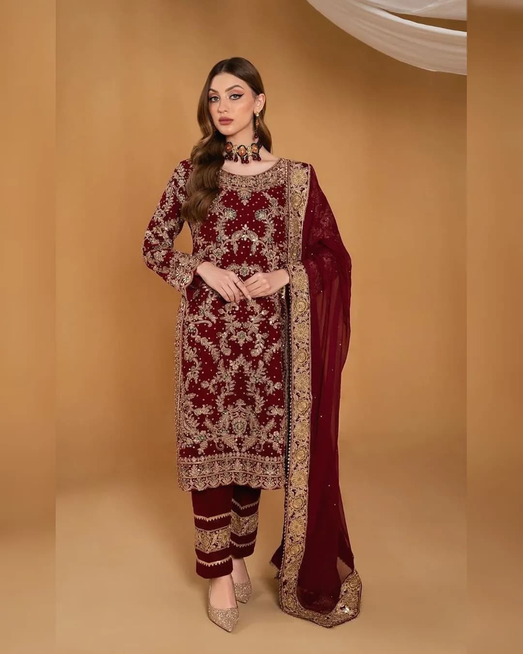 New Designer Collection with Heavy Embroidery & Stone Hand Work