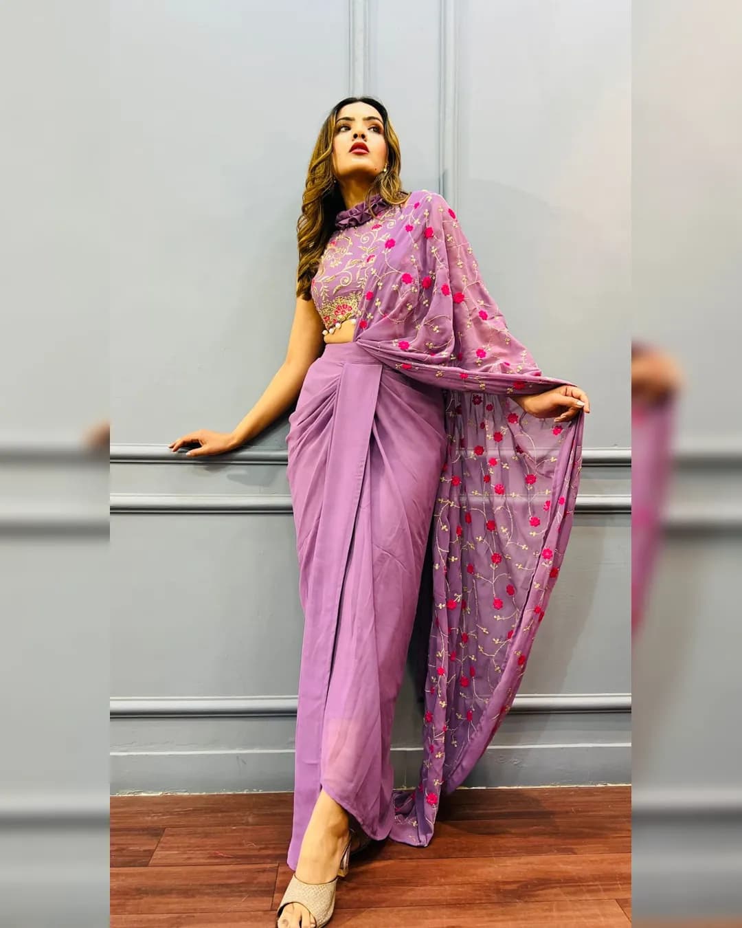 Glamorous Sarong Drape Dress