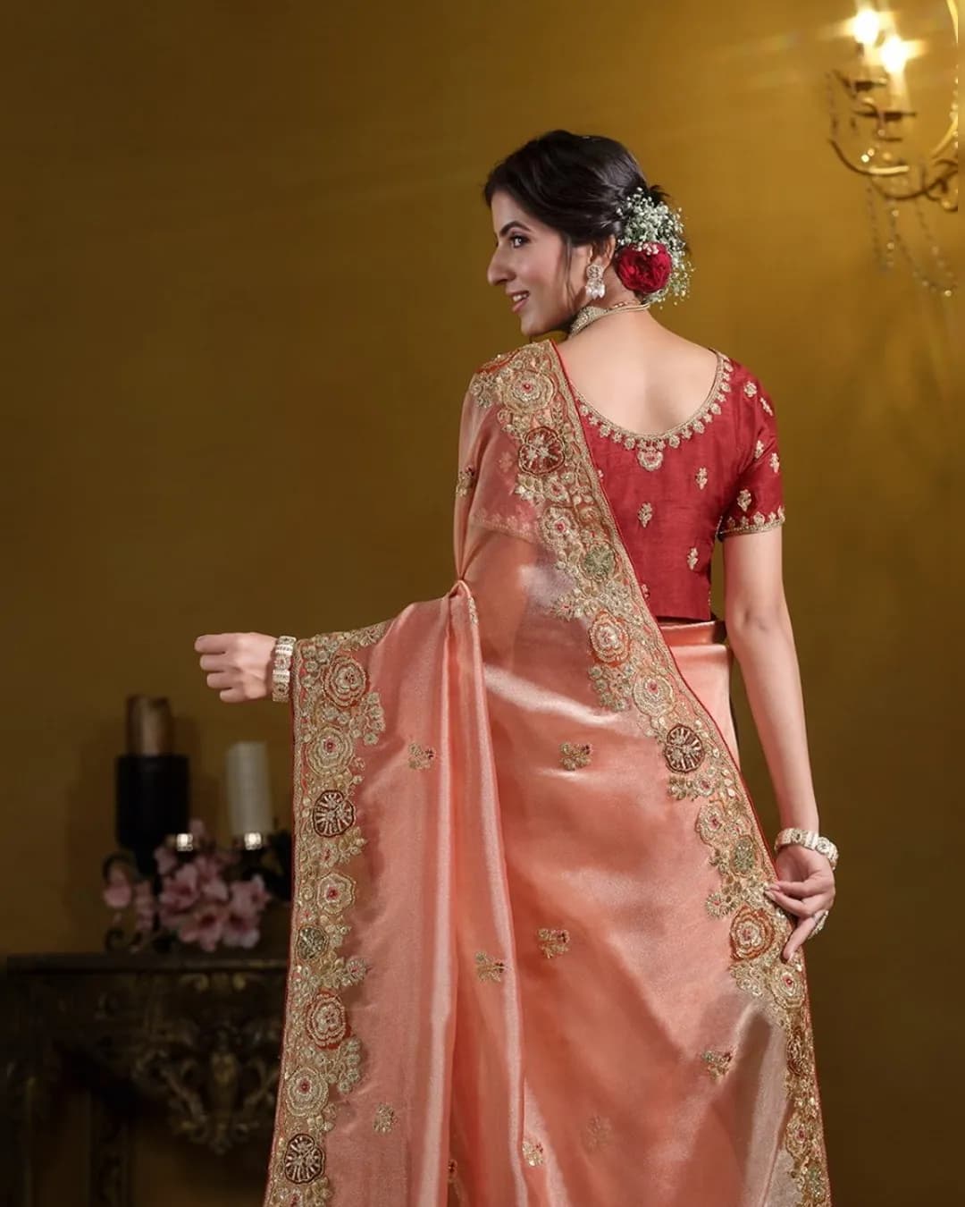 Premium Designer Festive Wear Saree - Mahotsav Mohmanthan 25000 Rajasvi Series alternate view