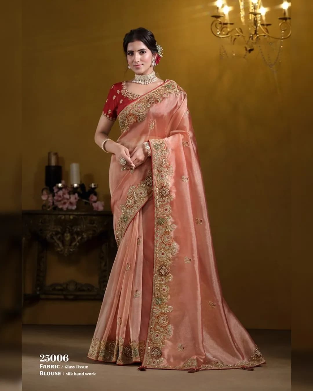 Premium Designer Festive Wear Saree - Mahotsav Mohmanthan 25000 Rajasvi Series