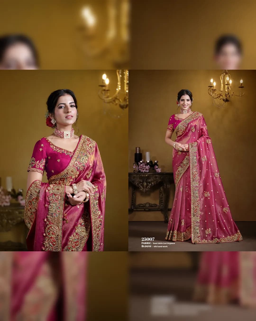 Premium Festive Saree - Mahotsav Mohmanthan 25000 Rajasvi Series alternate view