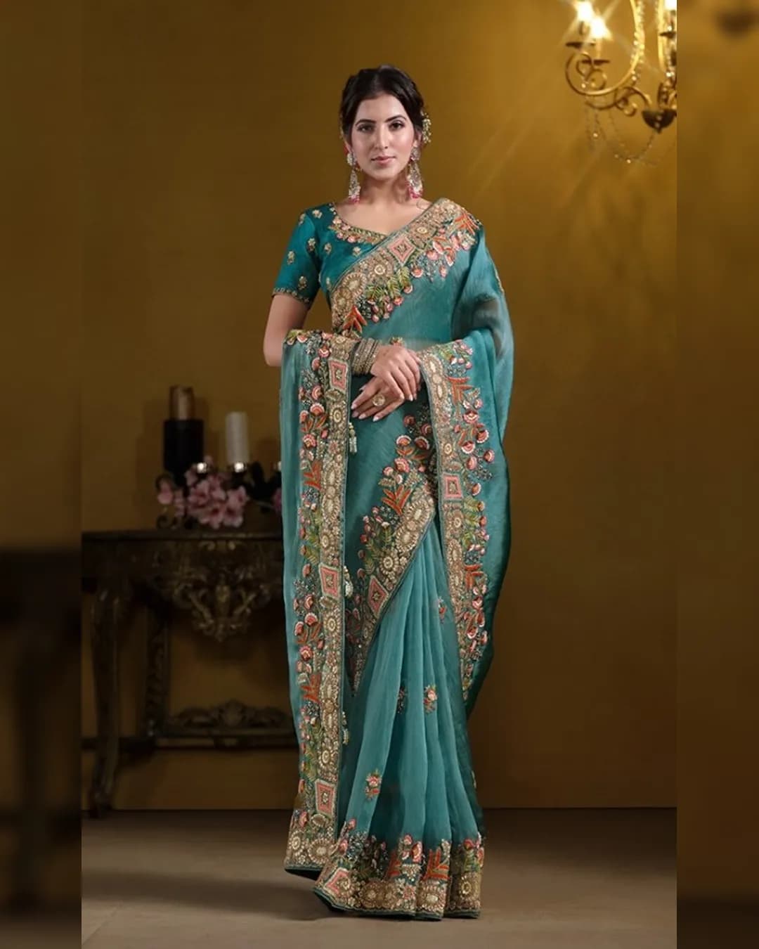 Elegant Designer Saree - Mahotsav Mohmanthan 25000 Rajasvi Series