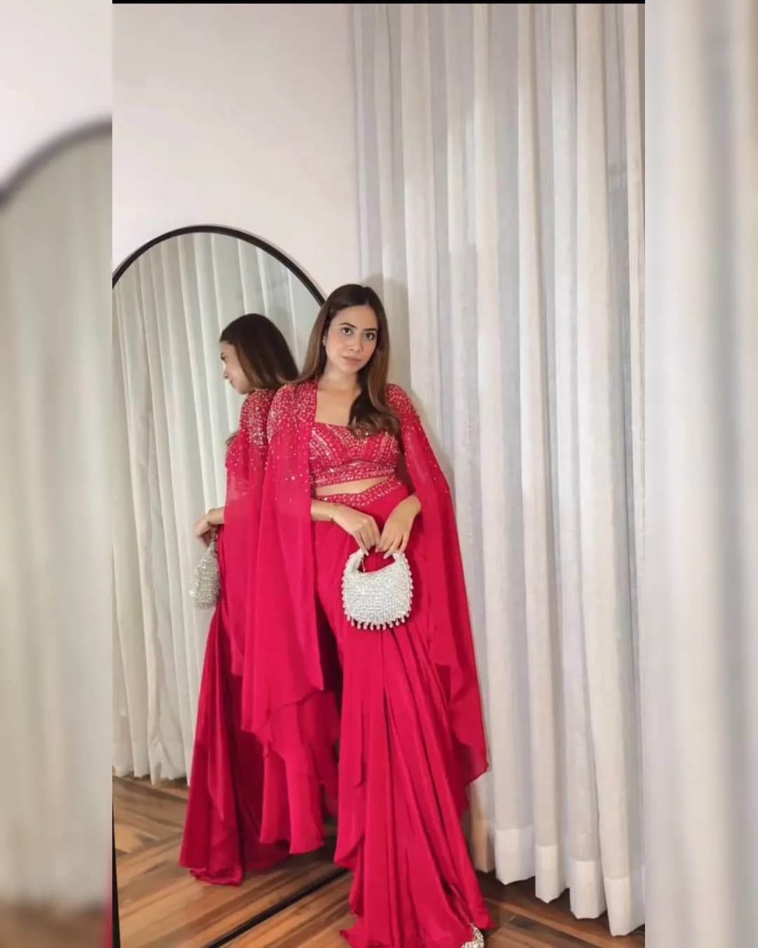 New Three-Piece Western Outfit for Wedding Functions alternate view