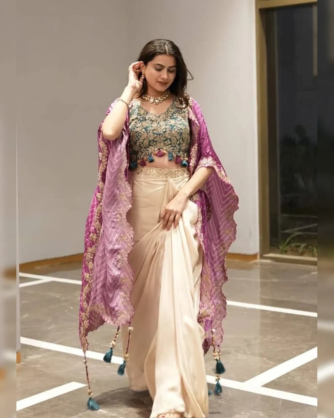 Three Piece Western Outfit for Trendy Wedding Season