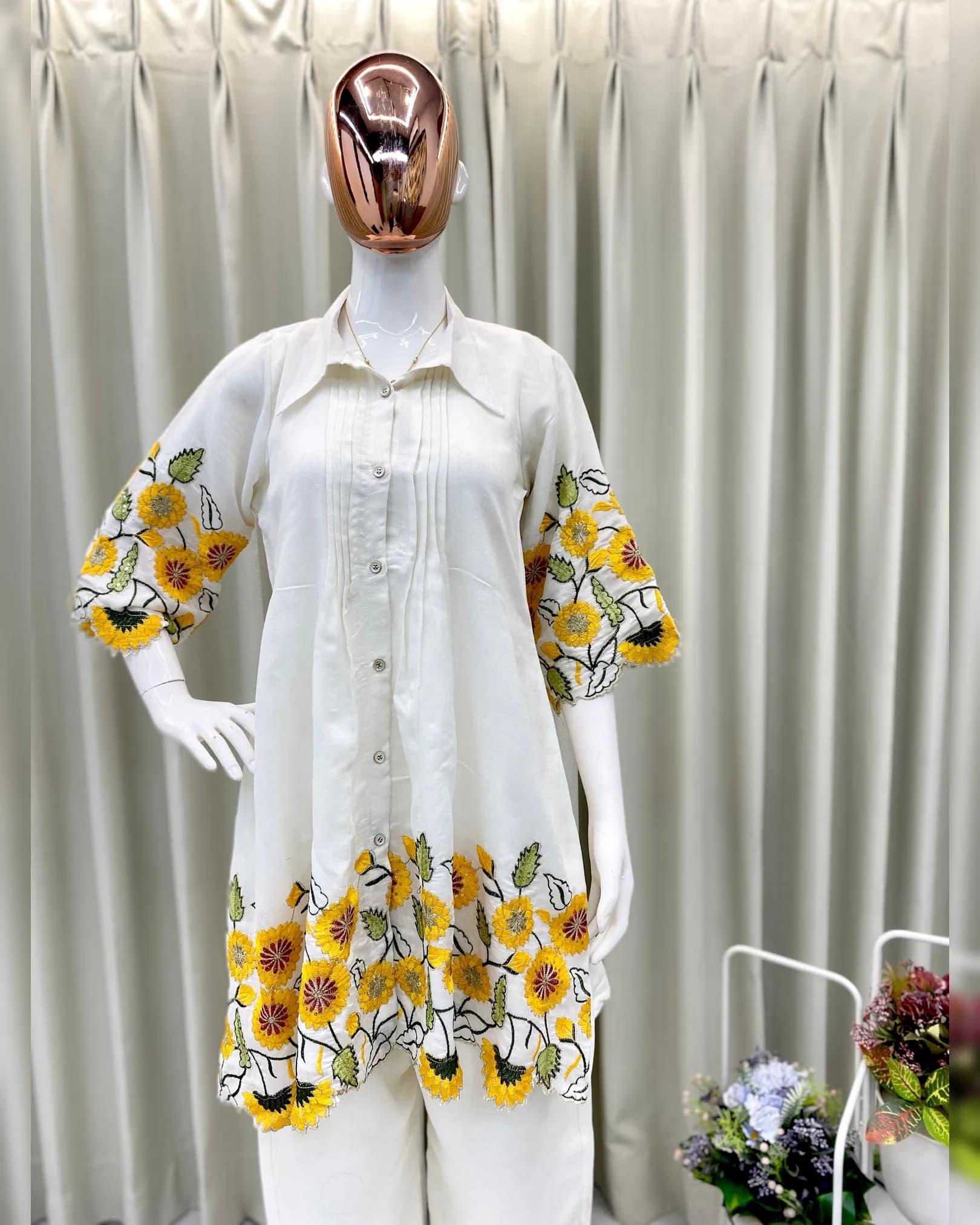 Summer Special – Designer Trending Co-Ord Set with Sequins Embroidery Work alternate view
