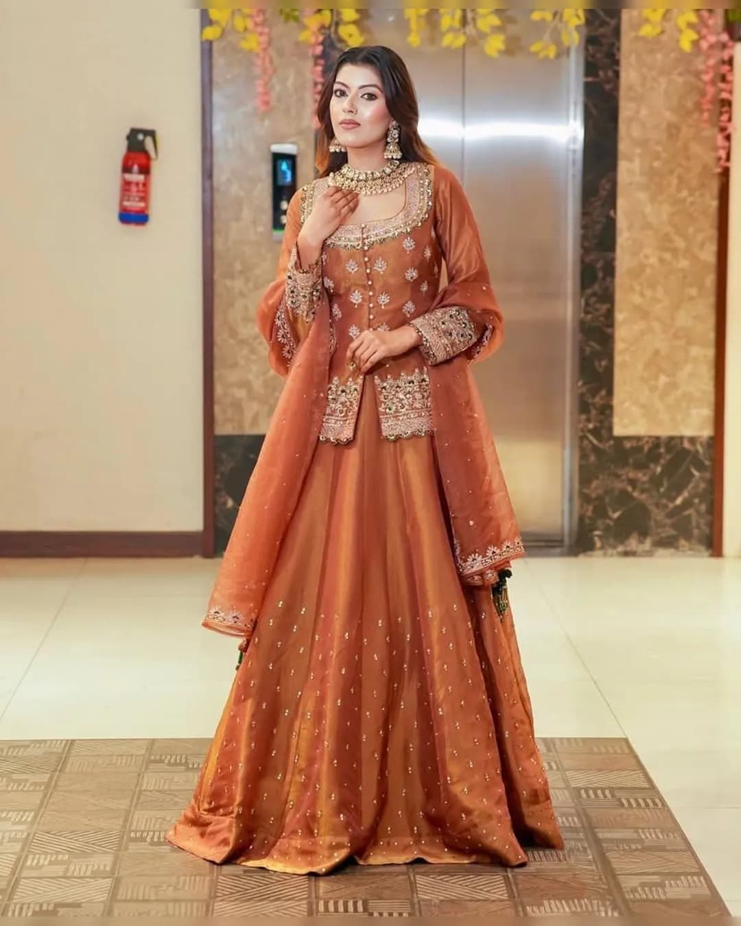 Designer Party Wear Top-Lehenga-Dupatta Set 💃 alternate view