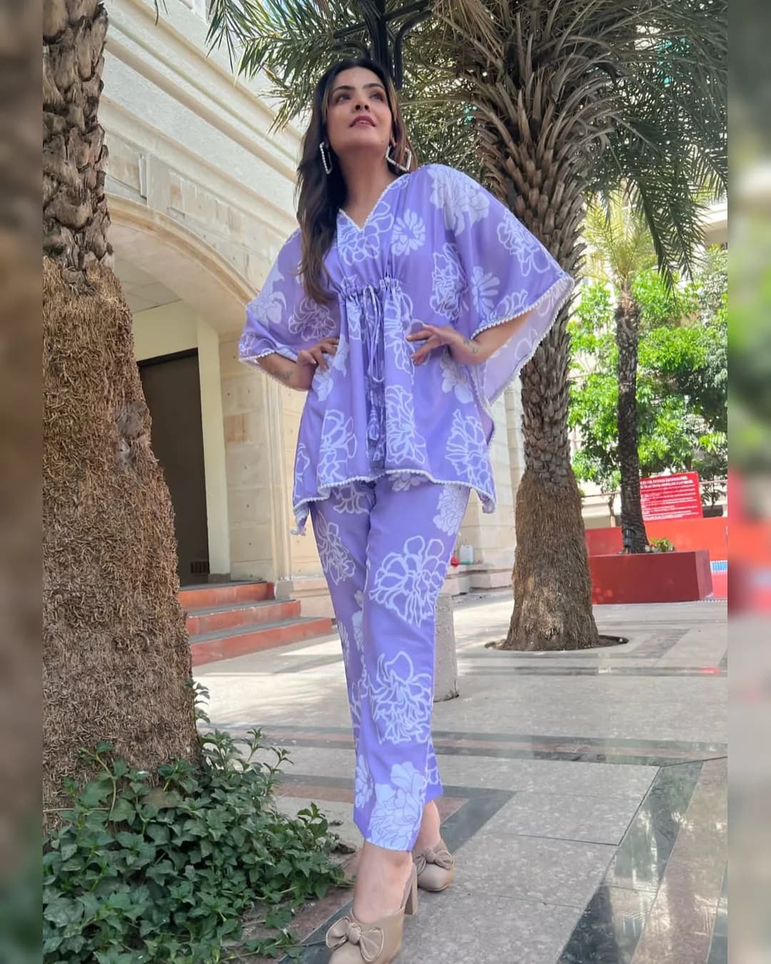 Designer Premium Muslin Co-ord Set