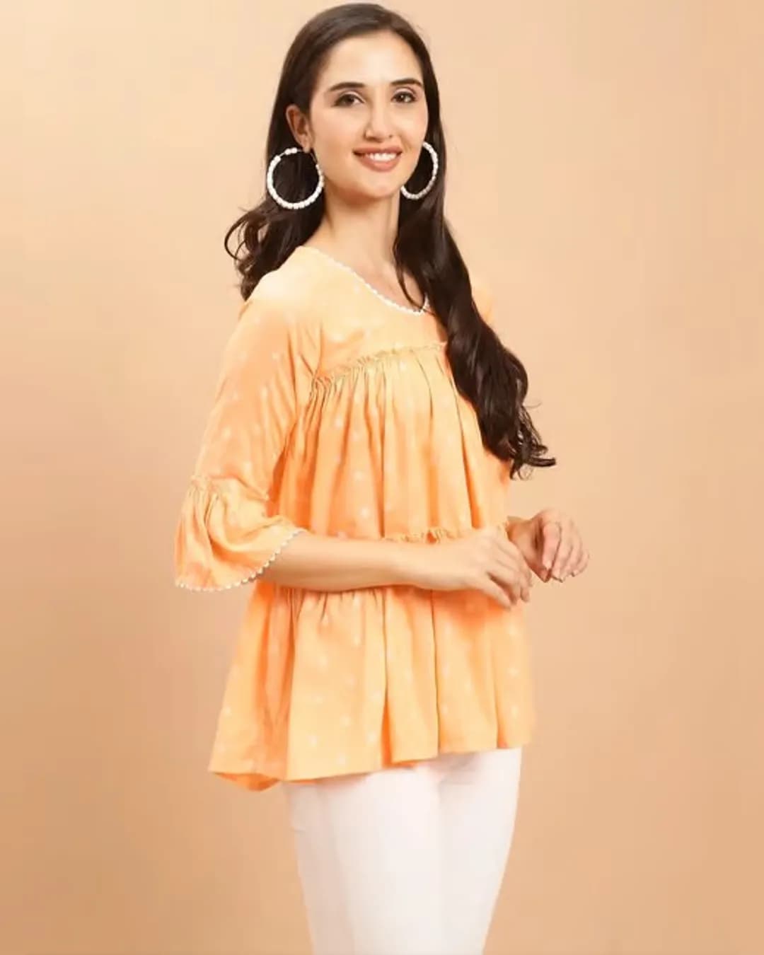 Women's Cotton Short Top alternate view