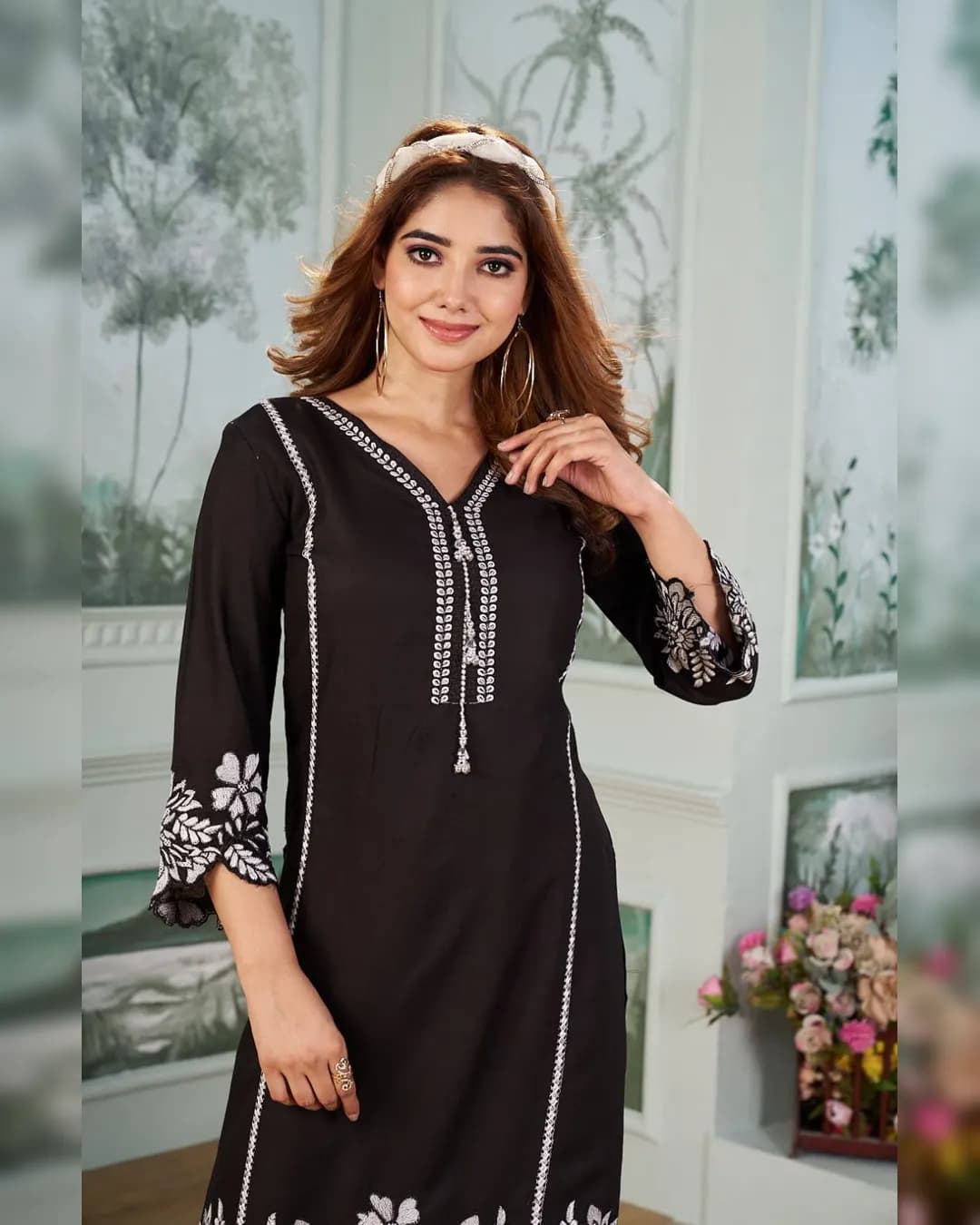 Trendy Embroidered Co-ord Set alternate view