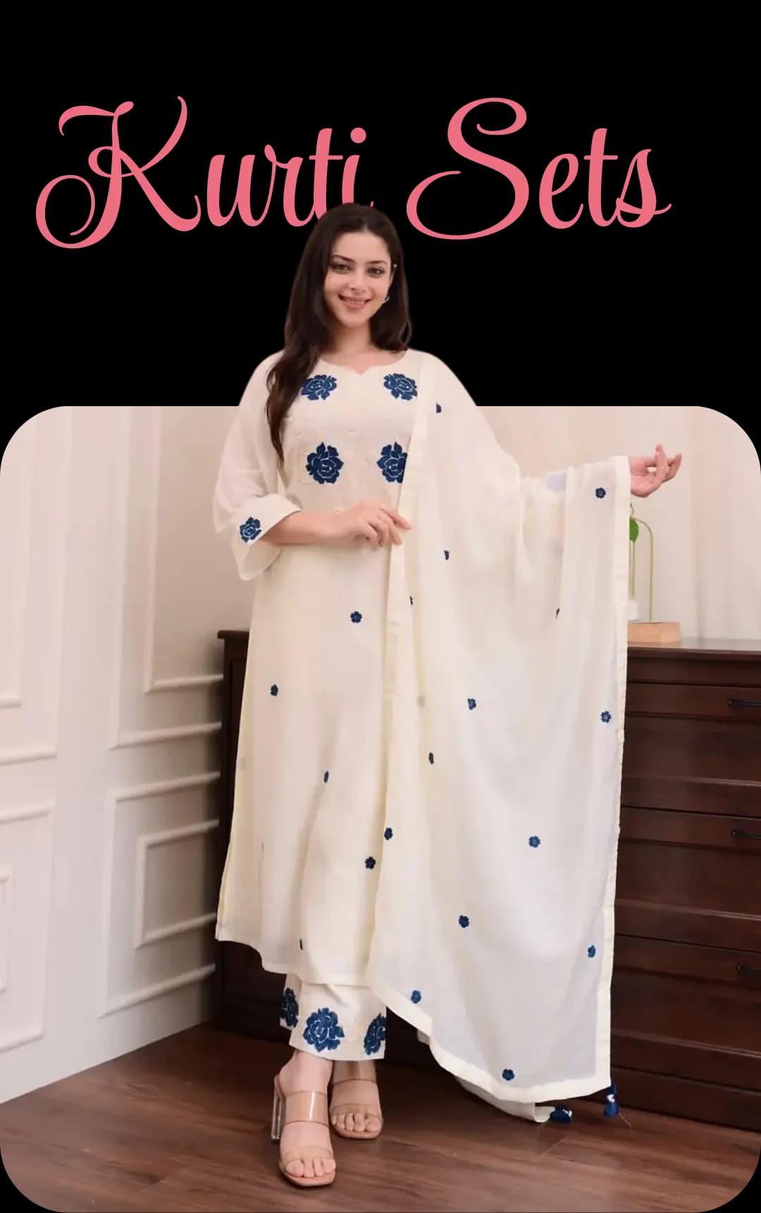 Cotton Kurti Sets