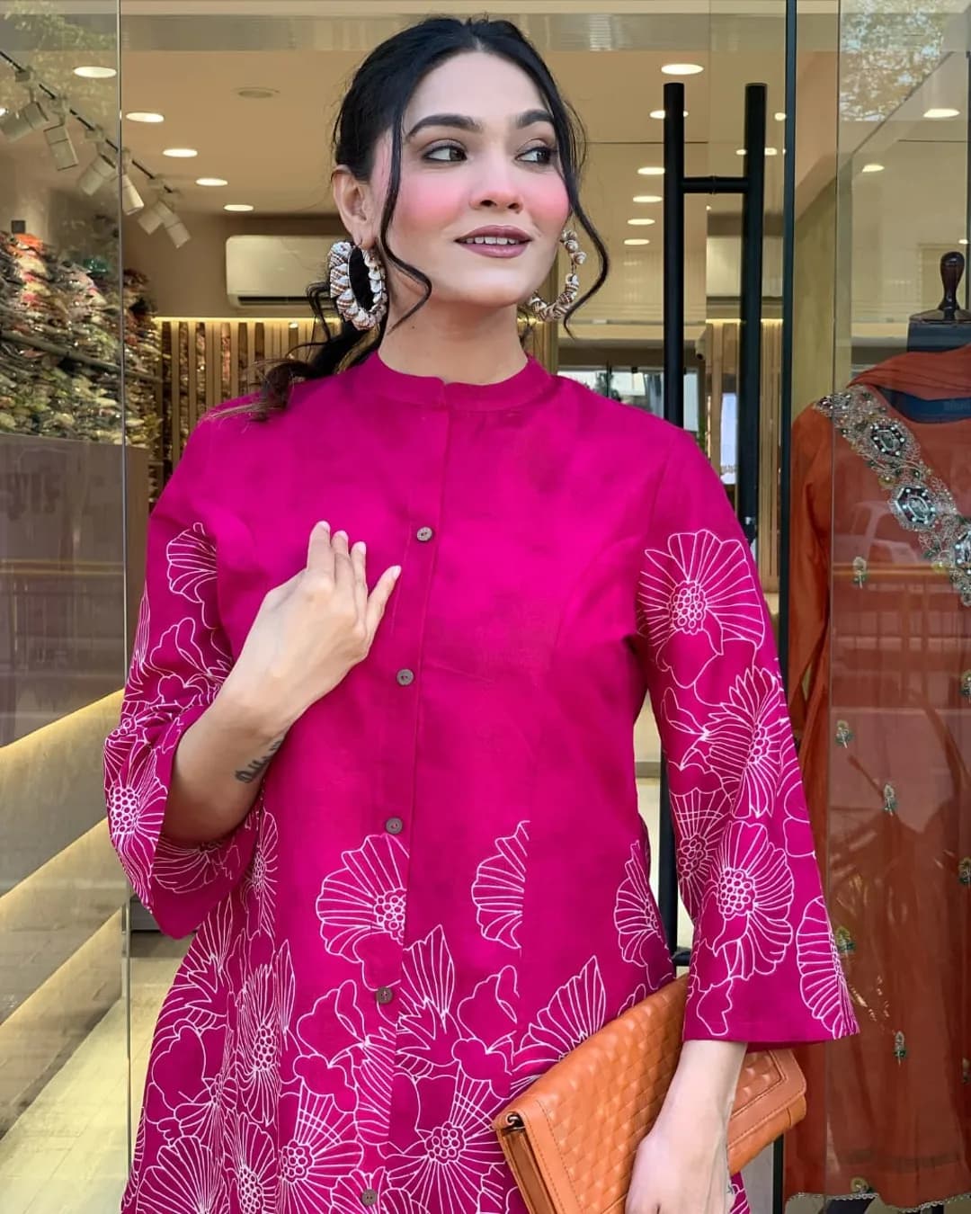 Stylish Printed Cotton Co-Ord Set for Women | alternate view