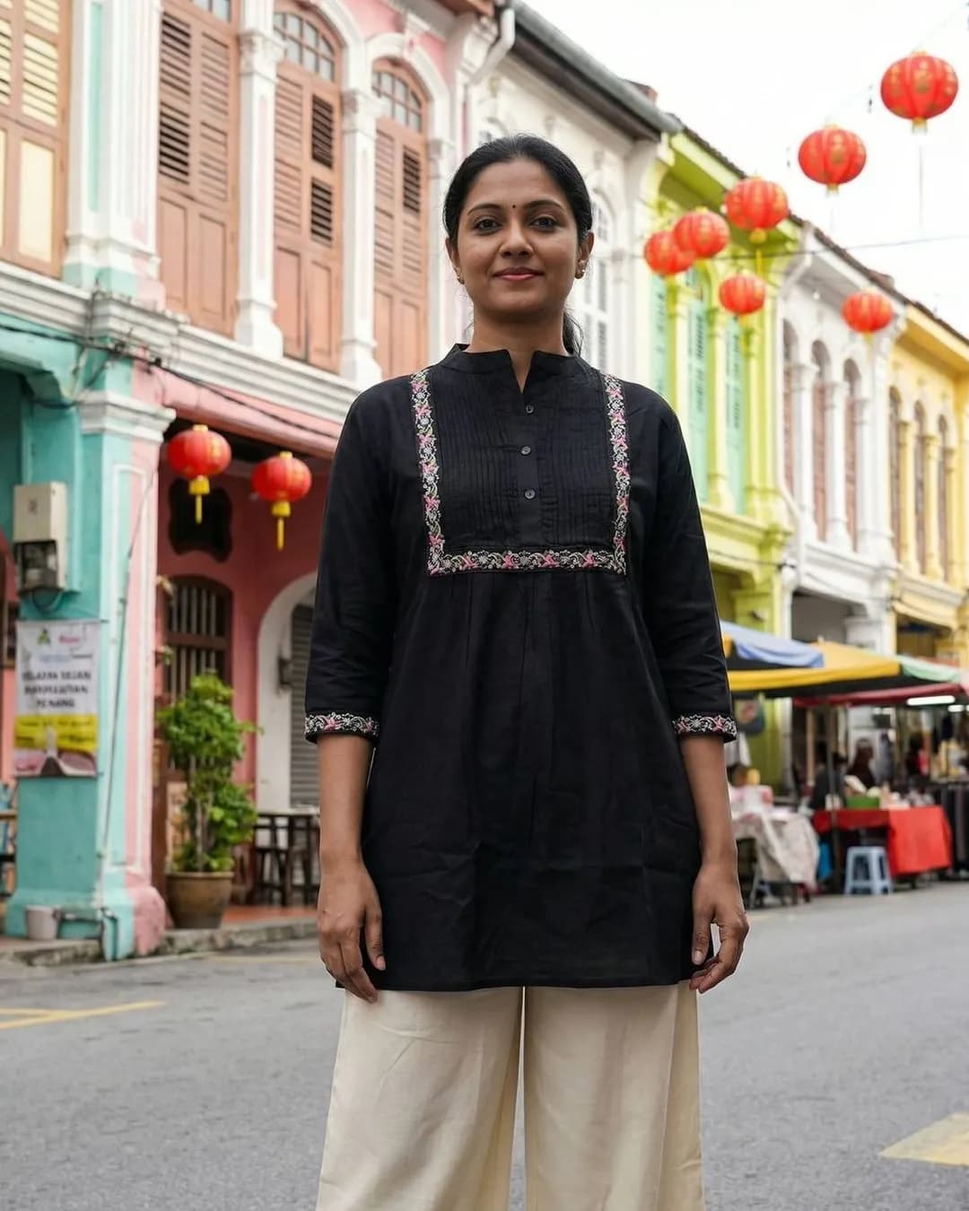 Women's Cotton Printed Top | Casual, Office & Everyday Wear