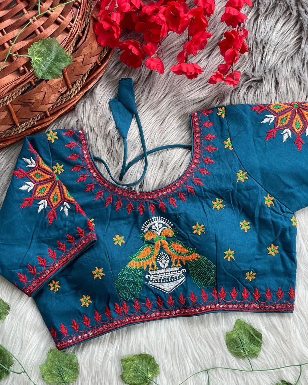 Traditional Navratri Special Halter Neck Blouse