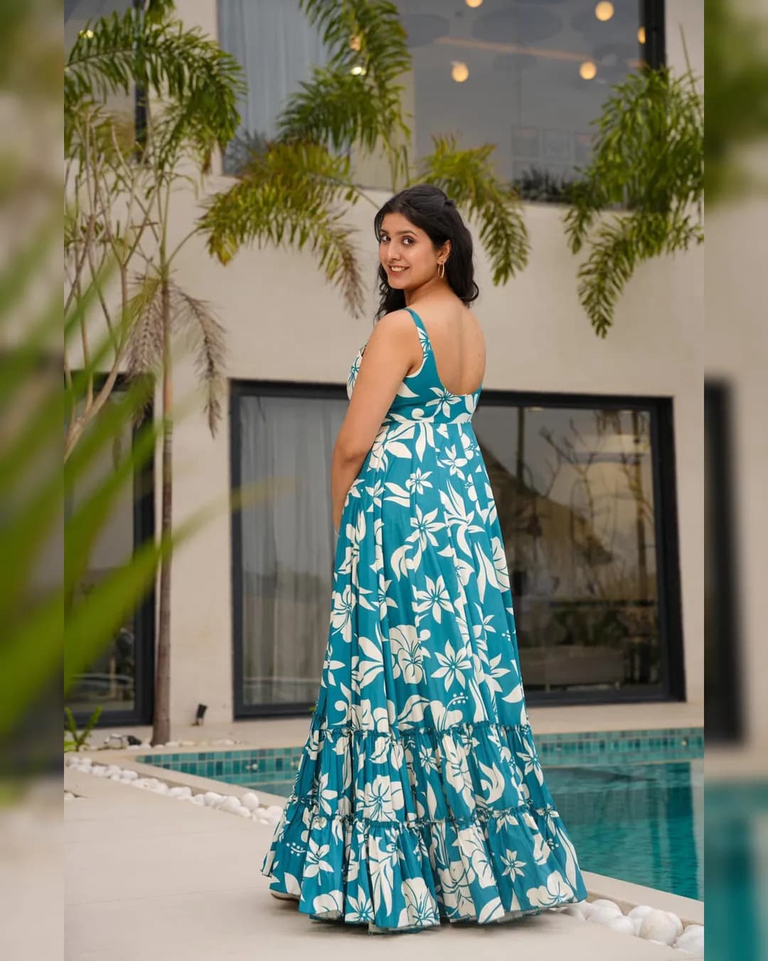 Everyday Chic Poly Rayon Printed Dress alternate view