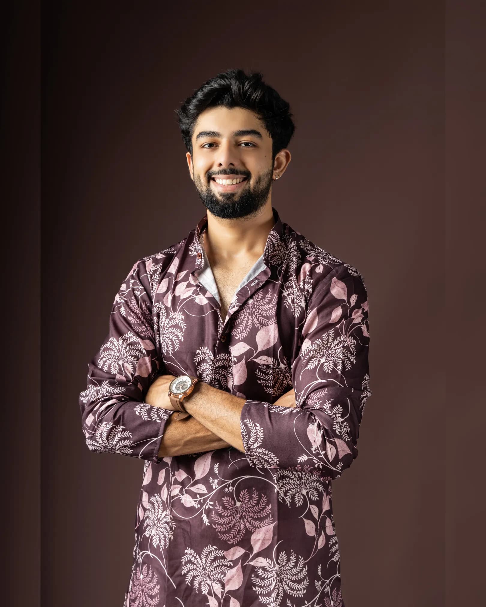 Men’s Baarati Vol 06 Festive Kurta with Bottom Set in Blended Cotton alternate view