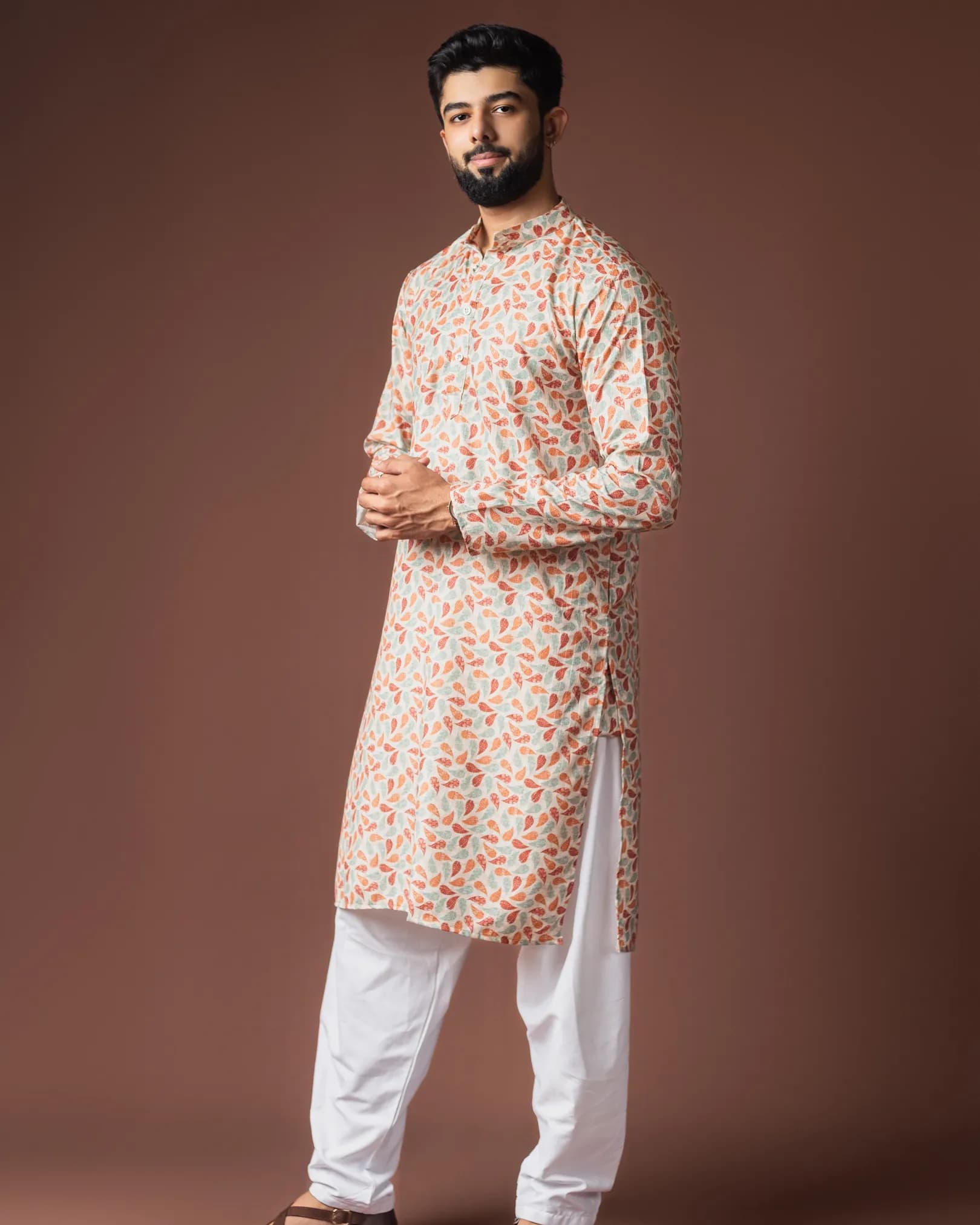 New Festive Wear Men’s Kurta Set alternate view