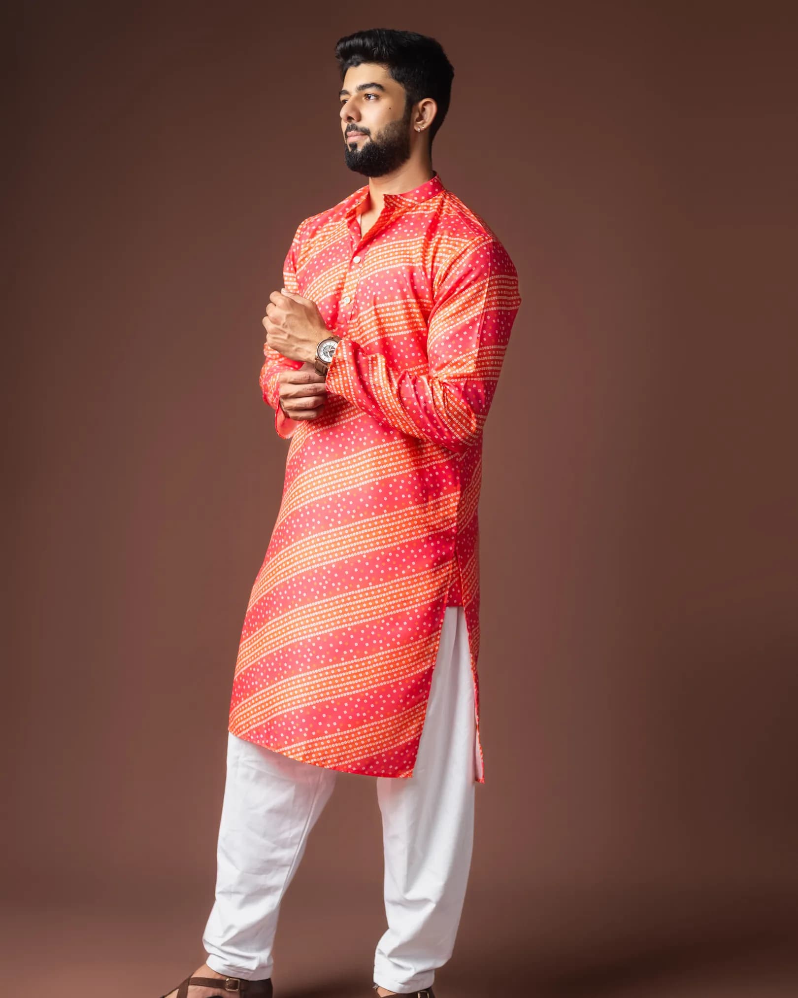New Festive Wear Men’s Kurta Set alternate view