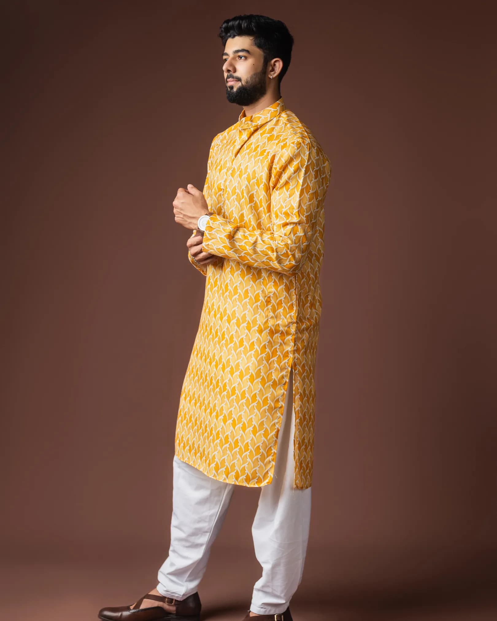 New Festive Wear Men’s Kurta Set alternate view