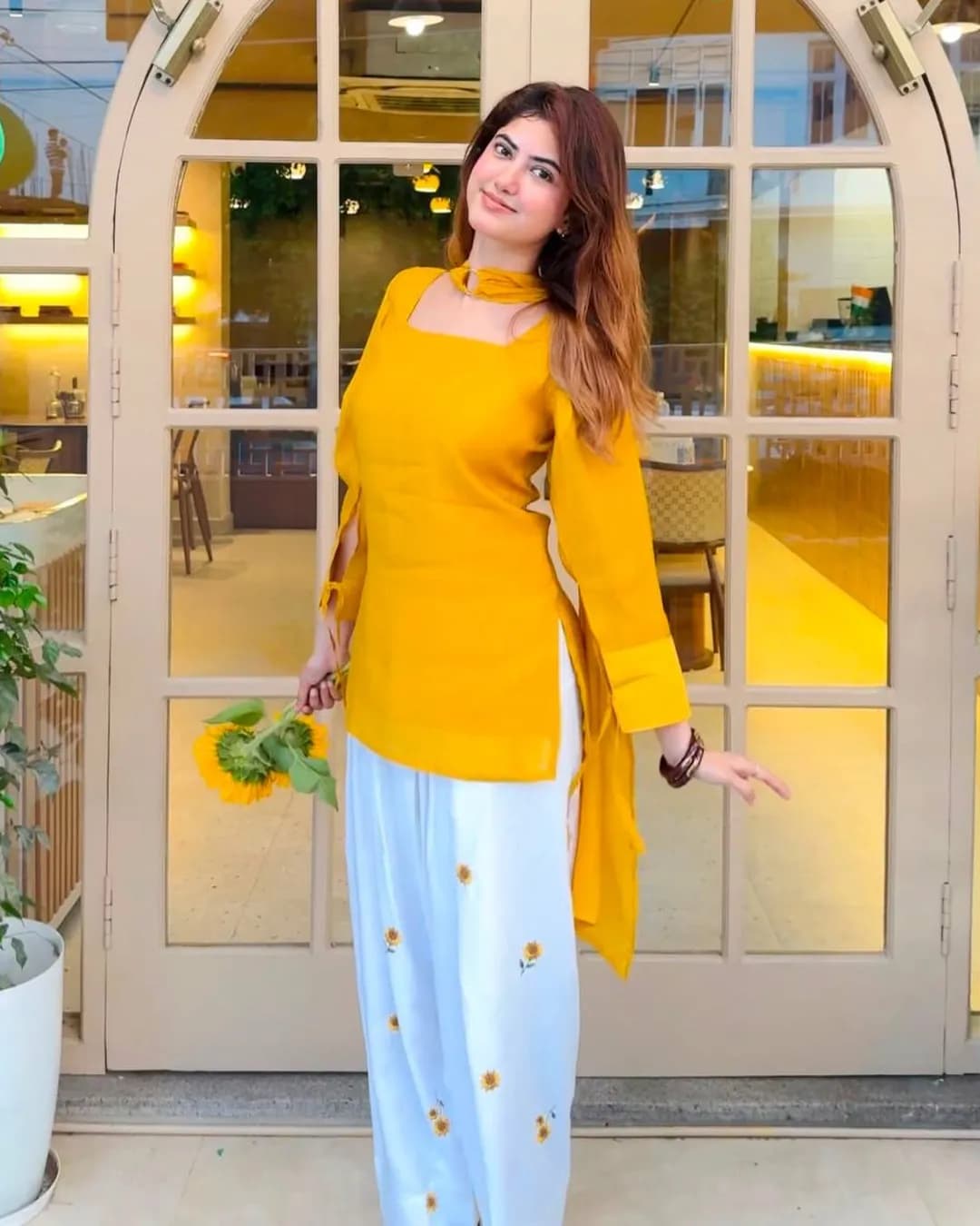Premium Pure Mull Chanderi Farsi Salwar Set