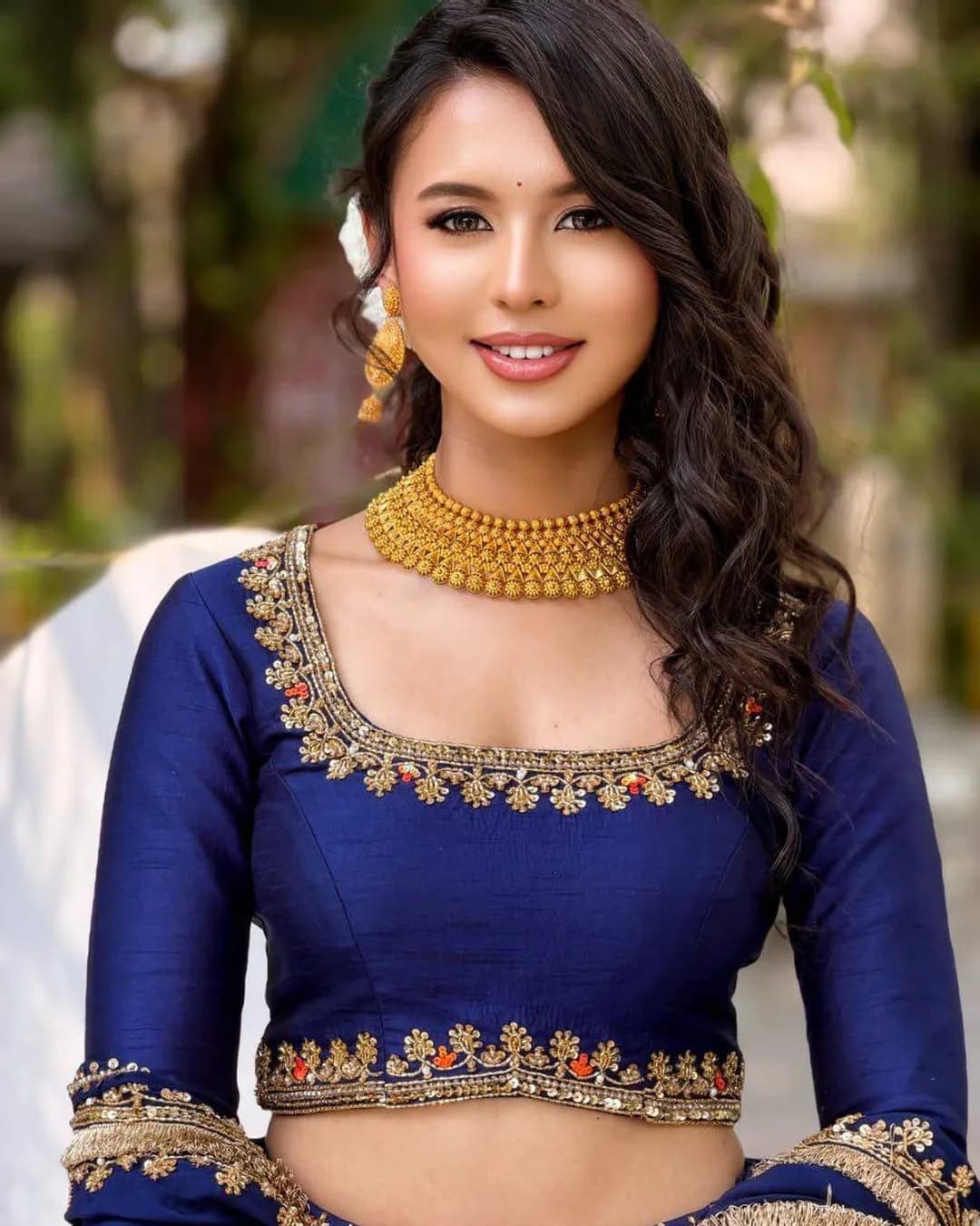 Women's Premium Chinon Lehenga Choli with Dupatta alternate view